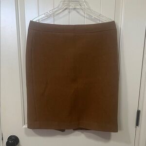 Elegant Brown Women's Midi Skirt